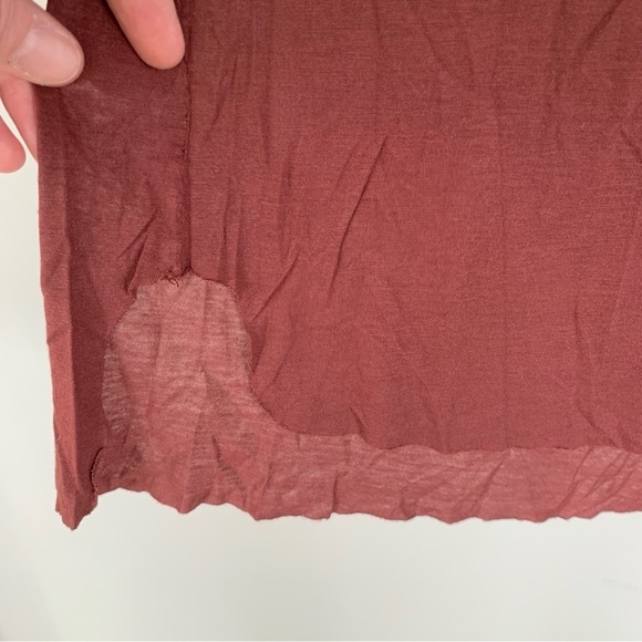 A.L.C. 100% Micromodal Brown Tank Dress Size S - Picture 3 of 6